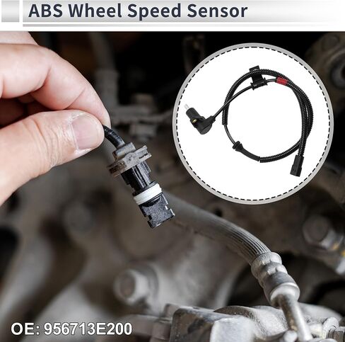 مستشعر سرعة عجلة ABS مستشعر ABS ABS مستشعر مكابح مضاد للانغلاق رقم 956713E200 ل KIA Sorento 2003-2006 in Saudi Arabia