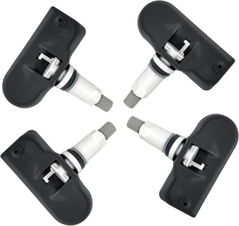 Qty (4) استشعار ضغط الإطارات Boxi TPMS 433 ميجا هرتز للفترة 2008-2013 لكرايسلر 200/300/سيبرينغ/تاون وبلد ، لدودج أفنغر/العالي/الكبرى كارافان/جونري/شاحن/ماغنوم 56053031AD 56053030 (4 حزم) in Saudi Arabia