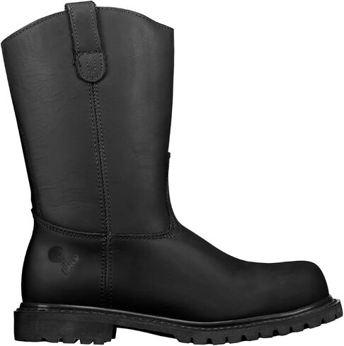 160-10 "Wellington Steel Toe Work Boots للرجال-أحذية السلامة-الخطر الكهربائي والزيت والانزلاق مقاوم in Saudi Arabia