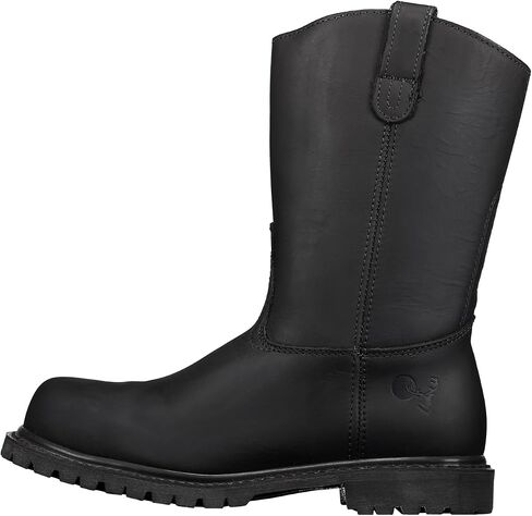 160-10 "Wellington Steel Toe Work Boots للرجال-أحذية السلامة-الخطر الكهربائي والزيت والانزلاق مقاوم in Saudi Arabia