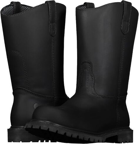 160-10 "Wellington Steel Toe Work Boots للرجال-أحذية السلامة-الخطر الكهربائي والزيت والانزلاق مقاوم in Saudi Arabia