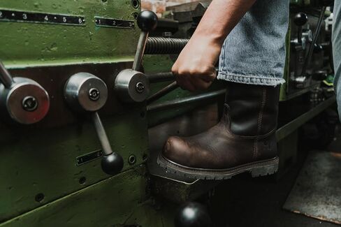 160-10 "Wellington Steel Toe Work Boots للرجال-أحذية السلامة-الخطر الكهربائي والزيت والانزلاق مقاوم in Saudi Arabia