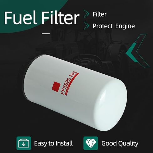 FF5825NN FULET FILTER (مجموعة من 3) ، تناسب Cummins ISX11.9 ISX15.0 QSX11.9 X15 محركات FITLINER FRIGHLINER ، OE FF5825NN 5599456 5365988 DBF6776 BF46129 WF10515 in Saudi Arabia