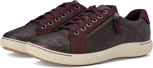 Clarks Women's Nalle Lace Sneaker, Black/Black, Size 9 in Saudi Arabia