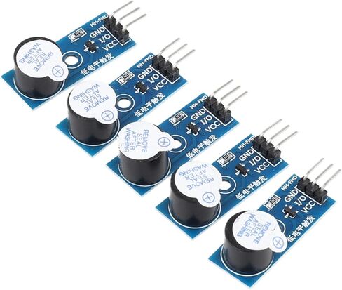 5pcs الوحدات النمطية المنخفضة مستوى الجرس النشط 3.3V-5V Module Low Level Trigger 3 Pin Busher Module Component Electronic in Saudi Arabia