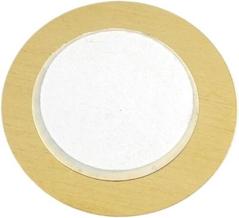 10pcs Piezo Elements Buzzer Sounder Sensor Trigger Drum Disc Copper Piezo Speaker 12MM 20MM 27MM 35MM 50MM Piezoelectric(10pcs 20MM) in Saudi Arabia
