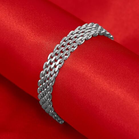 LIFETIME JEWELRY 8.5mm Designer Mesh Ladies Bracelet 24k Real Gold Plated for Women in Saudi Arabia