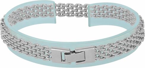 LIFETIME JEWELRY 8.5mm Designer Mesh Ladies Bracelet 24k Real Gold Plated for Women in Saudi Arabia