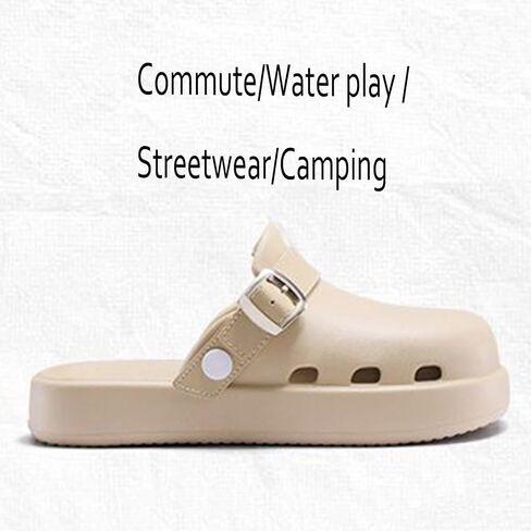 Casual Solid Color EVA Slides for Women All-Season Slip-On Round Toe Flats with Thick Sole Comfortable Lightweight Indoor/Outdoor Padded Slipper in Saudi Arabia