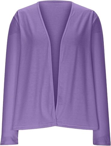 Cardigan Sweaters for Women Lightweight,Long Sleeve Open Front Fall Cardigans Knitted Soft Plus Size Fall Outfits in Kuwait