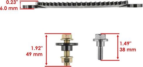 Caltric Steering Sector & Pinion Gear with Bushing Compatible with John Deere La115 La120 La125 in Saudi Arabia