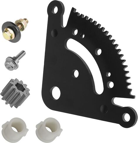 Caltric Steering Sector & Pinion Gear with Bushing Compatible with John Deere La115 La120 La125 in Saudi Arabia