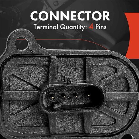 A-Premium Mass Air Flow Sensor Meter [fits 4 Pins, DOHC L3 1.5 L4 2.0L L6 2.5L 3.0L V8 4.4L] Compatible with BMW 228i, 320i, 428i, 528i, M2,M3, M4, M5, M6, X1, X2, X3, X4, X5, Z4 & Mini Cooper in Saudi Arabia