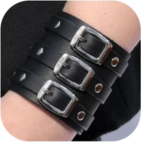 2pcs خدرات جلدية للرجال من إكسسوارات النهضة رجال حرس ذراع من القرون الوسطى للنساء رجال عصر النهضة الأزياء في العصور الوسطى هدايا الهالوين المجوهرات in Kuwait