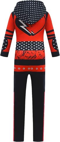 Gilrs Halloween Costume Party Cosplay Dress Up Jumpsuits Bodysuit with Wig Glove 5-12Y in Saudi Arabia