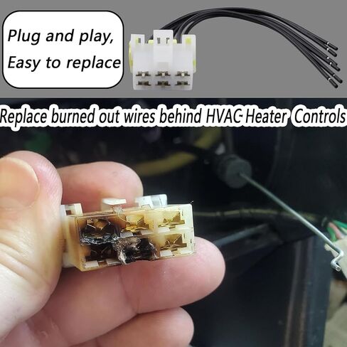 12AWG HEATER AC HVAC CONTROL BESTALL PIGALT FOR SUBARU IMPREZA 2012-2017 Subaru Crosstrek 2013-2017 Subaru Forester 2014-2017 WRX 2015-2017 Blower Motor Wire Pigtain 655-58785 12GA in Saudi Arabia