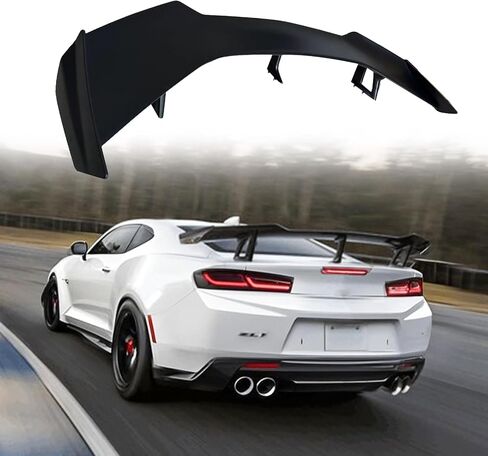 المفسد الخلفي جناح لامع أسود ZL1 1LE البديل لعام 2016-2024 CAMARO SS RS LT ZL جميع الطرز بدون كاميرا المفسد الخلفي in Kuwait