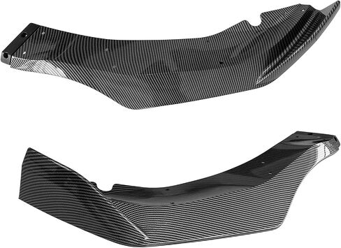 IKON MOTORSPORTS, Front Bumper Lip Compatible with 2019-2023 BMW G05 X5 M Sport, Lower Valance Chin Lip Spoiler Splitter Protector 4PC, ABS Plastic Gloss Black in Saudi Arabia