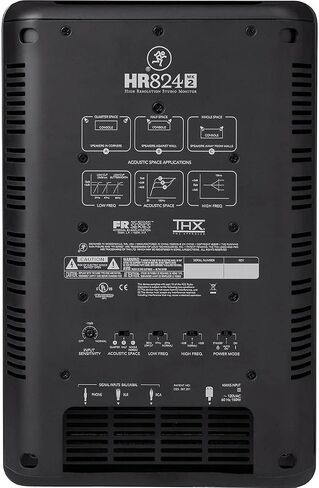Mackie 8-Inch 2-way High Resolution Studio Monitor - Black (HR824mk2) in Saudi Arabia