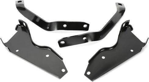 KUAFU Rear Bumper Brackets Compatible with 1964-1979 Ford F250 F350 Styleside 2wd/4wd Rear Bumper Support Steel Electrophoresis Black 4PCs in Saudi Arabia
