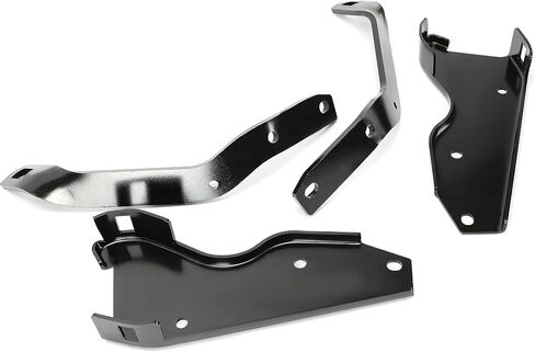 KUAFU Rear Bumper Brackets Compatible with 1964-1979 Ford F250 F350 Styleside 2wd/4wd Rear Bumper Support Steel Electrophoresis Black 4PCs in Saudi Arabia