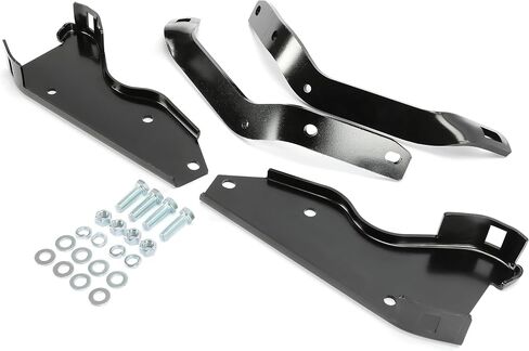 KUAFU Rear Bumper Brackets Compatible with 1964-1979 Ford F250 F350 Styleside 2wd/4wd Rear Bumper Support Steel Electrophoresis Black 4PCs in Saudi Arabia