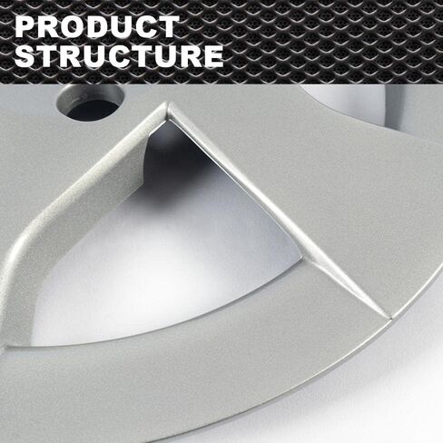 Crodessign 16 بوصة غطاء عجلة Hubcap 4pcs متوافق مع 2010-2011 Toyota Prius 570-61167 61167 in Saudi Arabia
