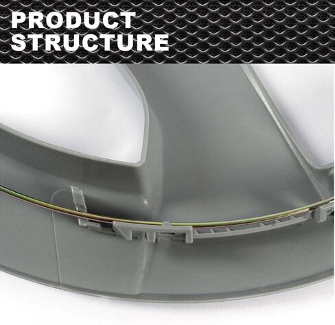Crodessign 16 بوصة غطاء عجلة Hubcap 4pcs متوافق مع 2010-2011 Toyota Prius 570-61167 61167 in Saudi Arabia