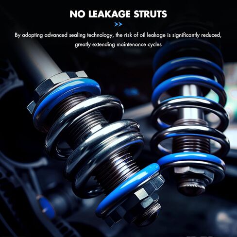 Front Struts and shocks complete assembly - Compatible with 2014 2015 2016 2017 2018 2019 2020 for Nissan Rogue S SL SV Complete Strut Replace OEM 273075 273034-2pcs in Saudi Arabia