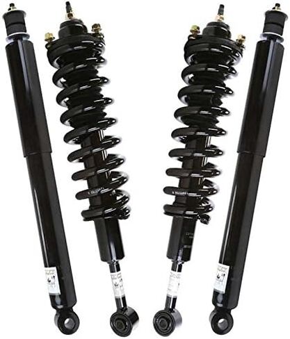 AutoShack Front Complete Strut & Coil Spring Assembly with Rear Shock Absorbers Set for Toyota FJ Cruiser 2003-2023 4Runner 4WD | Full-vehicle Suspension System Replacement Kit KS47272CST100199 in Saudi Arabia