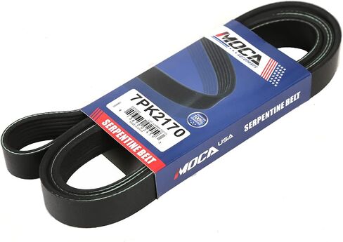 MOCA 7PK2170 EPDM Serpentine Belt fits 1991-1992 for Lincoln Town Car 4.6L & 2006-2011 for Honda Civic 1.8L in Saudi Arabia
