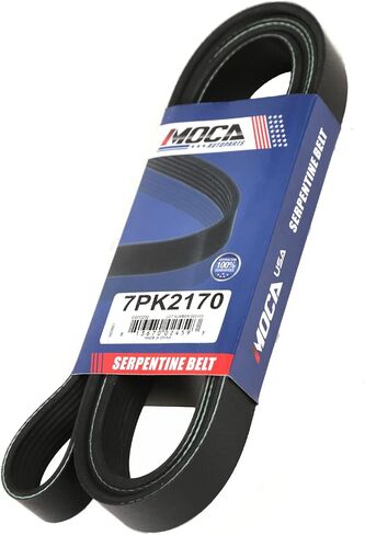MOCA 7PK2170 EPDM Serpentine Belt fits 1991-1992 for Lincoln Town Car 4.6L & 2006-2011 for Honda Civic 1.8L in Saudi Arabia