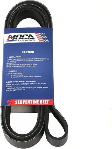 MOCA 7PK2170 EPDM Serpentine Belt fits 1991-1992 for Lincoln Town Car 4.6L & 2006-2011 for Honda Civic 1.8L in Saudi Arabia