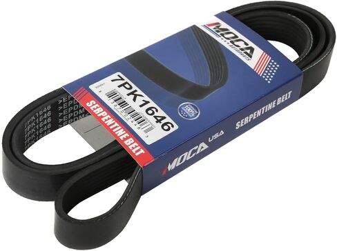 EPDM Serpentine Belt 7pk1646 متوافق مع 2006-2011 لـ Honda Civic 2.0L ، 2010-2011 لـ BMW X6 4.4L in Saudi Arabia