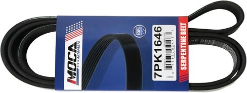 EPDM Serpentine Belt 7pk1646 متوافق مع 2006-2011 لـ Honda Civic 2.0L ، 2010-2011 لـ BMW X6 4.4L in Saudi Arabia