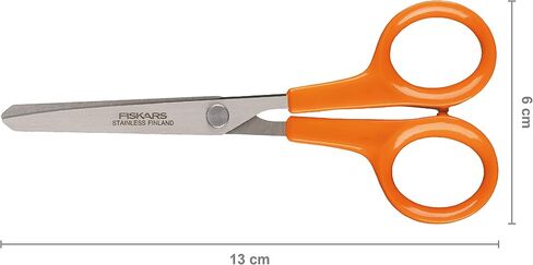 Fiskars SoftGrip جميع الأغراض ، الفولاذ المقاوم للصدأ ، أبيض/برتقالي ، 26 سم in Kuwait