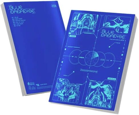 Zerobaseone ZB1 Blue Paradise 5th Mini Album (Hide Ver) in Saudi Arabia