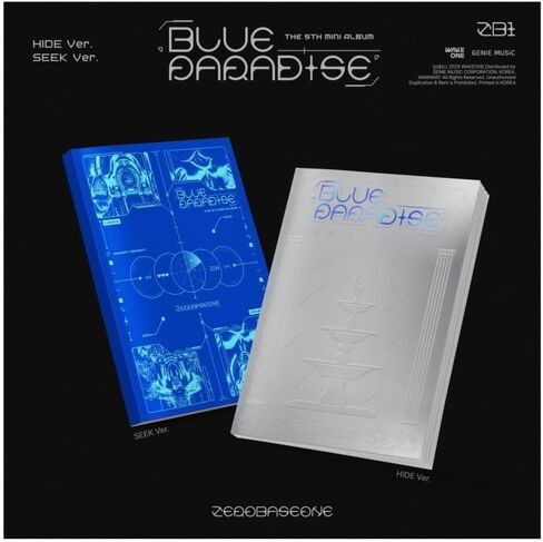 Zerobaseone ZB1 Blue Paradise 5th Mini Album (Hide Ver) in Saudi Arabia