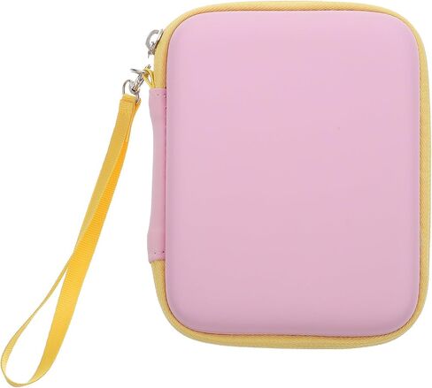 Vaguelly Guitar Pick Bag Guitar Pick Case Guitar Plectrum Holder Instrument Accessory Storage Container Portable Plectrums Storage Holder Electric Guitar Pink Zipper Bag in Saudi Arabia