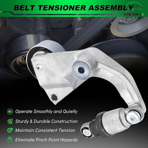تجميع الحزام الموتر مع Pulley for: -Honda Civic 07 08 09 10 11 2007 2008 2008 2010 2011 1.8L L4 OE# 39077 ، 31170RWK005 ، 31170RWK015 ، 31170RWK025 ، 31170RWK035 ، 419-380 ، 534031610 ، in Saudi Arabia