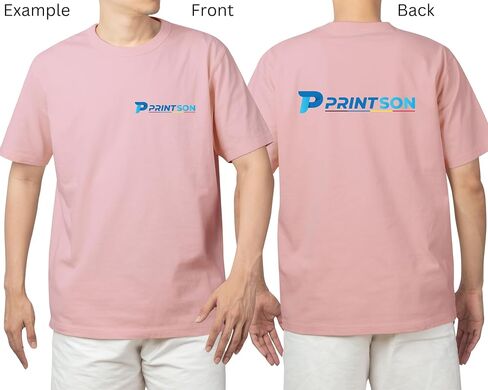 تي شيرت مخصص للرجال والنساء - tshirts الشخصية مع الصور والنص - قميص للجنسين المطبوعة الأمامية والخلفية in Kuwait