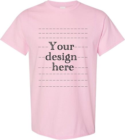 تي شيرت مخصص للرجال والنساء - tshirts الشخصية مع الصور والنص - قميص للجنسين المطبوعة الأمامية والخلفية in Kuwait