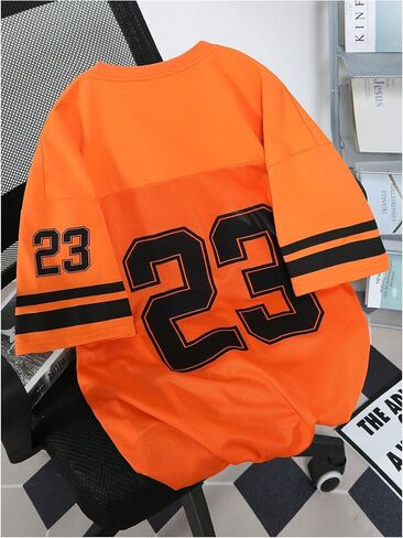 Gorglitter Men Men's Baggy Jersey Shirt Y2K Graphic Eversial Tshirts Short Summer Summer Streetwear Thirts Thirts in Kuwait