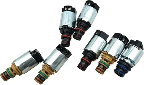 1 Set (7pcs) 6T40 6T45 6T30 6T35 Automatic Transmission OEM Solenoid Kit 7pcs/Set Compatible For CRUZE Compatible For Chevrolet Transnation 2048150A in Kuwait