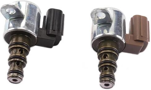 Automatic Transmission Shift Control Lock Up Solenoid Compatible For Honda Accord Acura 28400-P6H-003 28500-P6H-013(Brown) in Saudi Arabia