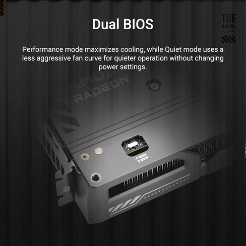 Asus Prime Radeon ™ RX 9060 XT 16GB GDDR6 OC EDITION CARDATIC (PCIE 5.0 ، HDMI/DP 2.1 ، 2.5 SLOT DESIGN ، FOR TECH TECH ، محامل مروحة الكرة المزدوجة ، BIOS المزدوجة ، GPU GUARD) in Kuwait