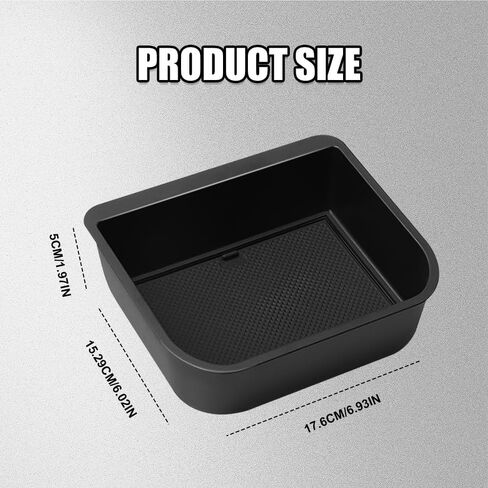 Center Console Cool Box Organizer ، Armrest Storage Box Insert ، صندوق تخزين Cancle Center Center Console ، صندوق تخزين مسند وحدة التحكم المركزية ل Toyota Land Cruiser Prado 250/ Lexus GX 550 in Saudi Arabia