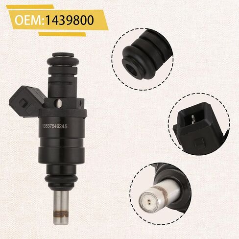 1439800 OE 3.0L Fuel Injectors,Compatible with/BMW 330i 330Ci 330Xi 2001-2006,Compatible with/BMW 3.0 530i X3 X5 Z3 Z4 |2 Holes| |Set of 6| in Saudi Arabia