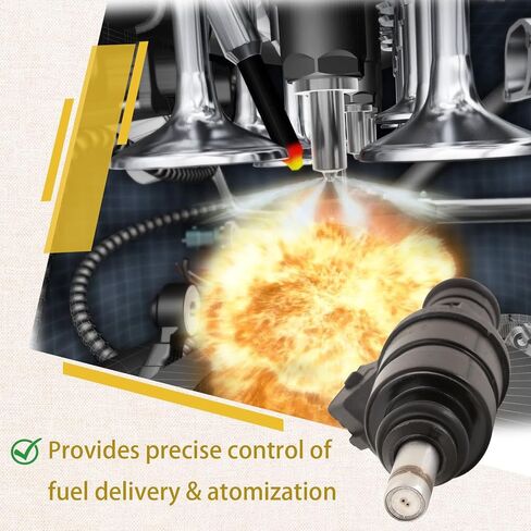1439800 OE 3.0L Fuel Injectors,Compatible with/BMW 330i 330Ci 330Xi 2001-2006,Compatible with/BMW 3.0 530i X3 X5 Z3 Z4 |2 Holes| |Set of 6| in Saudi Arabia