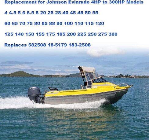 jdmon isginition coil استبدال لجونسون إيفينيرود 4 4.5 5 6 6.5 8 20 25 28 40 45 48 50 55 60 65 70 75 80 85 88 90 100 110 115 120 125 140 150 155 175 185 200 225 250 275 HP applices 582508 18-5179 in Saudi Arabia